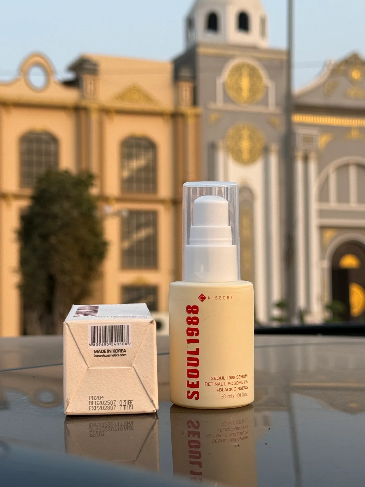 K-SECRET SEOUL 1988 Retinal Liposome 2% + Black Ginseng Face Serum 30ml