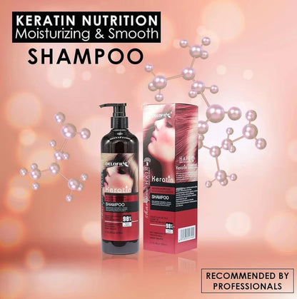 air Salon Keratin Essence & Collagen Shampoo – 800g | Smooth, Silky & Strong Hair | Anti-Frizz, Nourishing & Repair Formula for All Hair Types shampoo