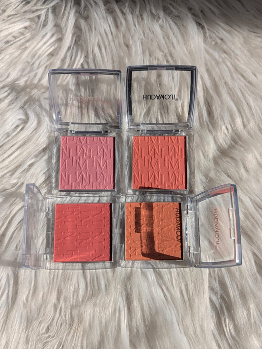 Hudamoji matte blusher 4ps set
