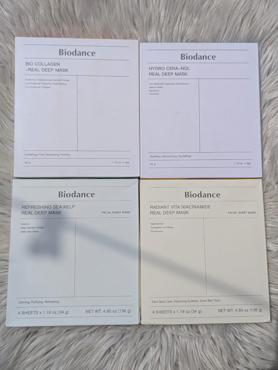 Biodance mask 4 variant deal Made in Korea