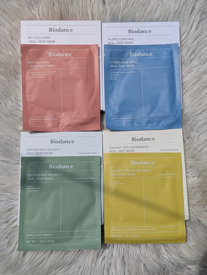 Biodance mask 4 variant deal Made in Korea
