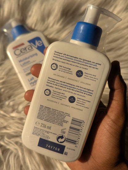 CeraVe Moisturising Lotion For Dry To Very Dry Skin - 236ml Made in France