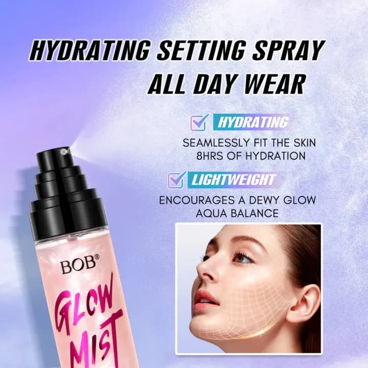 Glow Mist Hydrating Setting Spray  100ml (Vitamin C)