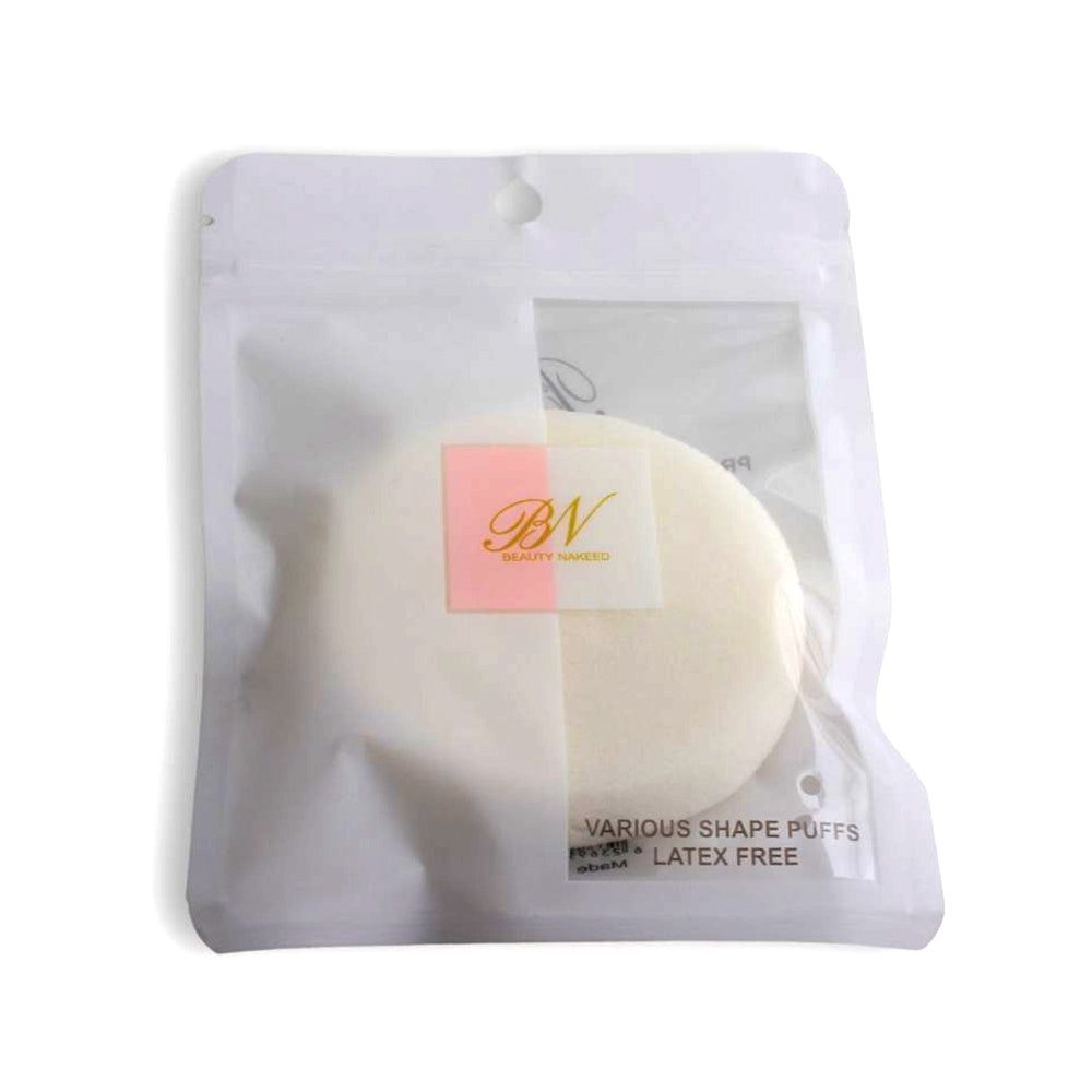 Beauty Nakeed Make-Up Powder Puff (Round)