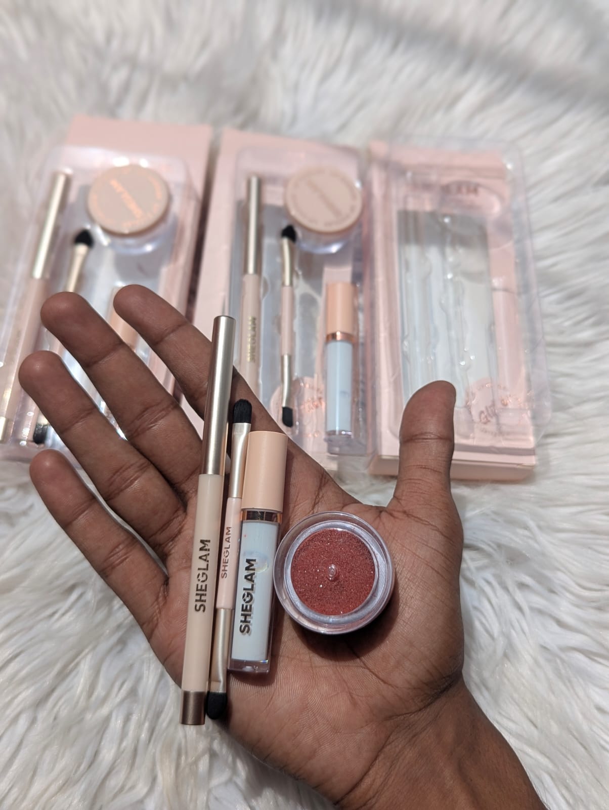 SHEGLAM Lip Dazzler Glitter Kit – Complete Sparkling Lip Makeup Set with Applicator Brush