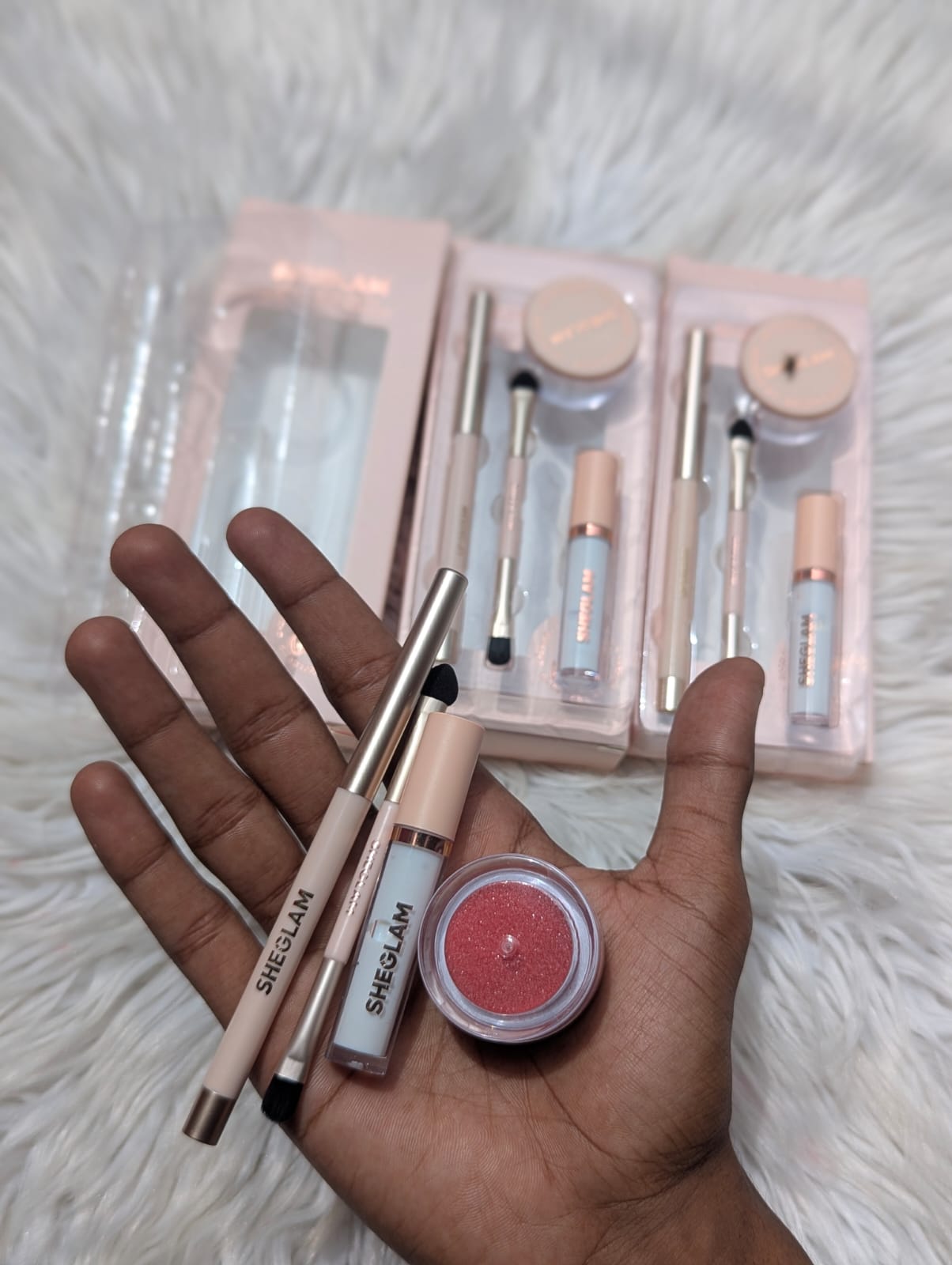 SHEGLAM Lip Dazzler Glitter Kit – Complete Sparkling Lip Makeup Set with Applicator Brush