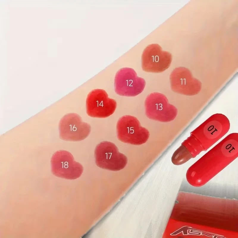 Ksone 9 Colors Capsule Lipstick Set | Mini Portable Lipstick Collection | Waterproof Long-Lasting Lip Makeup