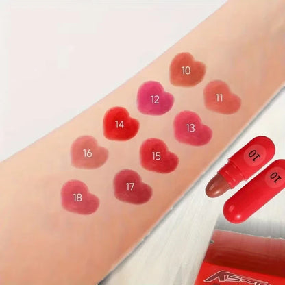 Ksone 9 Colors Capsule Lipstick Set | Mini Portable Lipstick Collection | Waterproof Long-Lasting Lip Makeup
