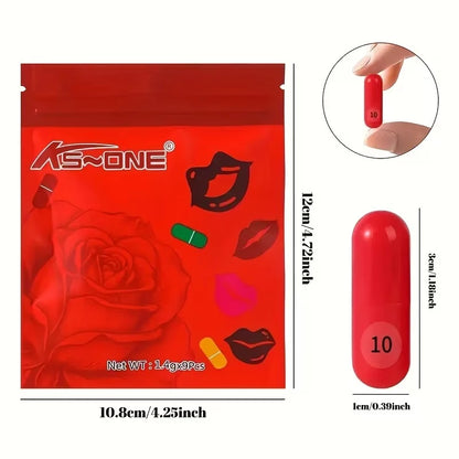 Ksone 9 Colors Capsule Lipstick Set | Mini Portable Lipstick Collection | Waterproof Long-Lasting Lip Makeup