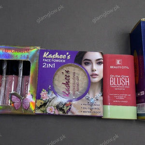 Ultimate Glam & Glow Cosmetic Bundle – 4-Piece Essential Set