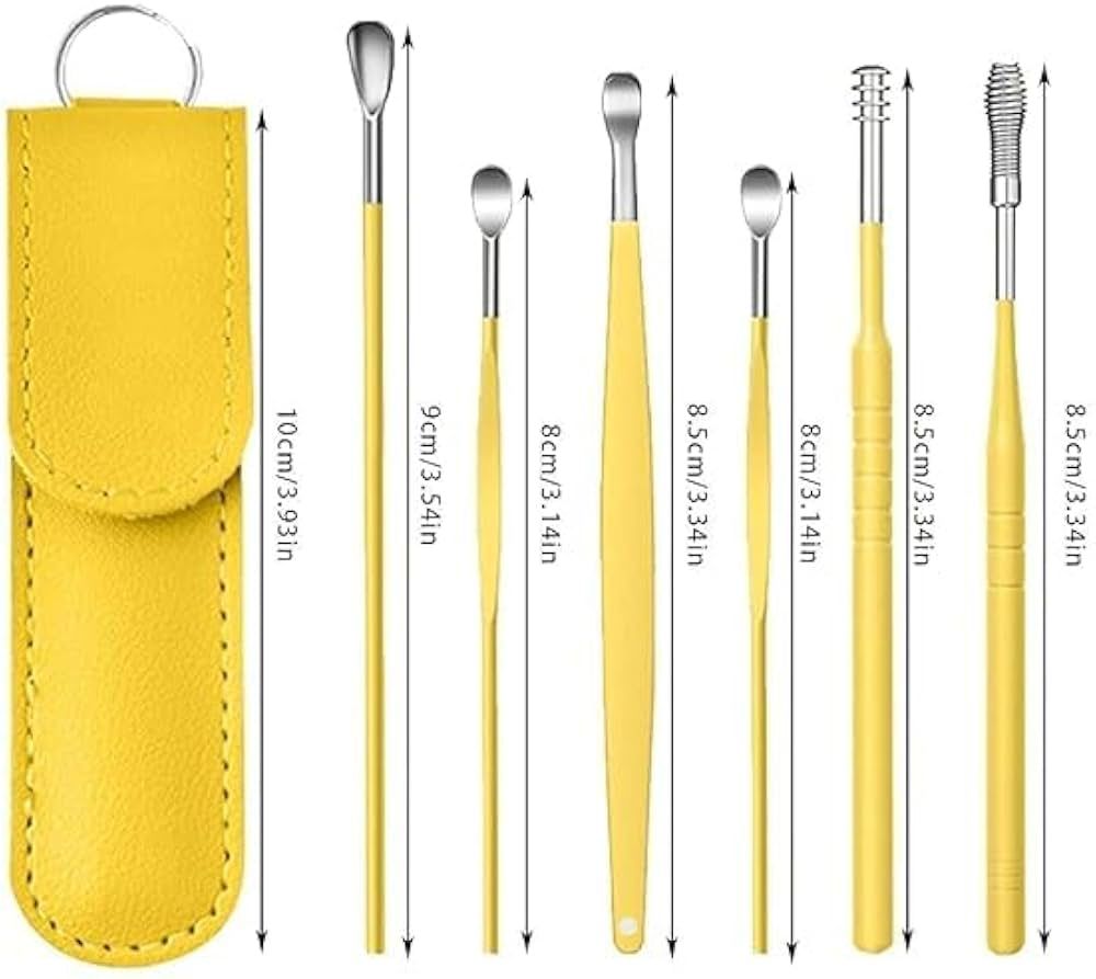 6PCS /SET EAR CLEANER EAR WAX REMOVAL TOOL