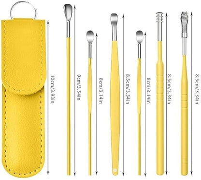 6PCS /SET EAR CLEANER EAR WAX REMOVAL TOOL