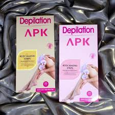 APK Depilation Quick Easy & Effective Body Waxing Strips 10pcs