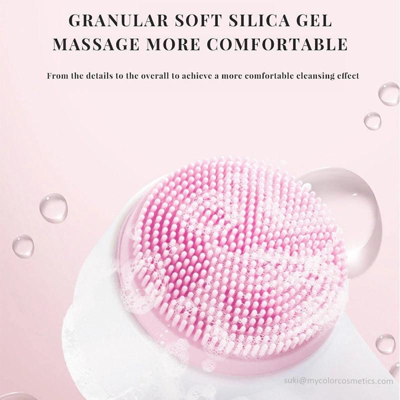 3D Double Sides Multifunctional Silicone Massage Brush