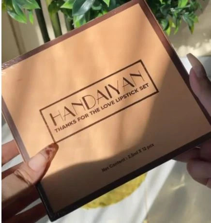 HANDAIYAN "Thanks for the Love" 12-Piece Matte Lipstick Set