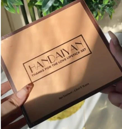 HANDAIYAN "Thanks for the Love" 12-Piece Matte Lipstick Set
