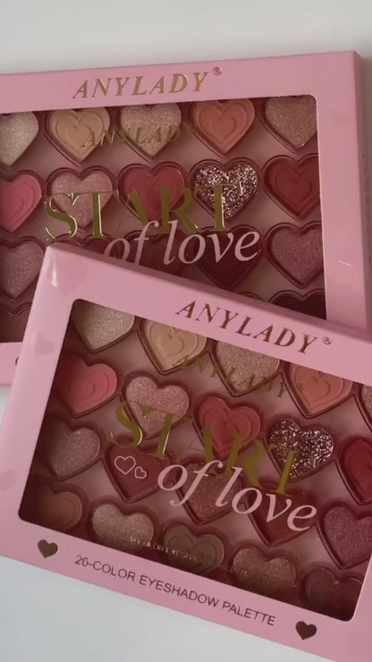 ANYLADY 20 Color START OF LOVE EYESHADOW PALETTE